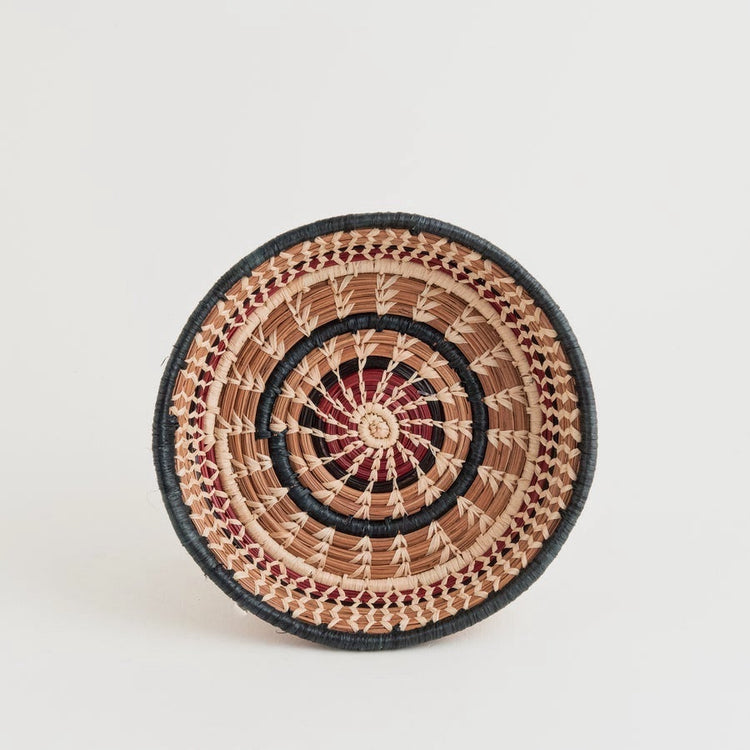 Pinwheel Pine Needle Basket