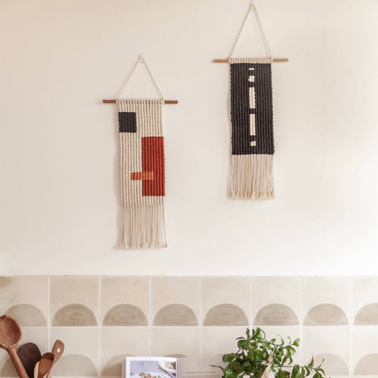 Block Macrame Wall Hanging