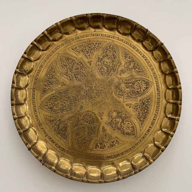 Brass Tray Medallion