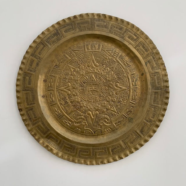 Brass Ethnic Medallion