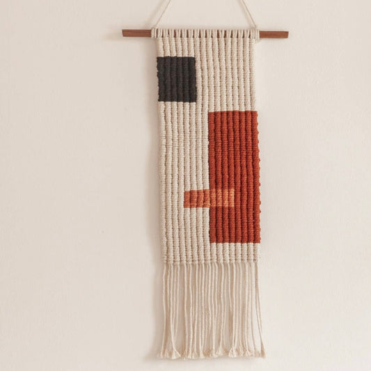 Block Macrame Wall Hanging