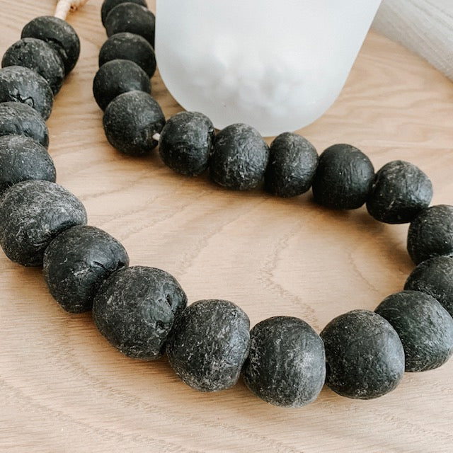 Onyx Glass Beads