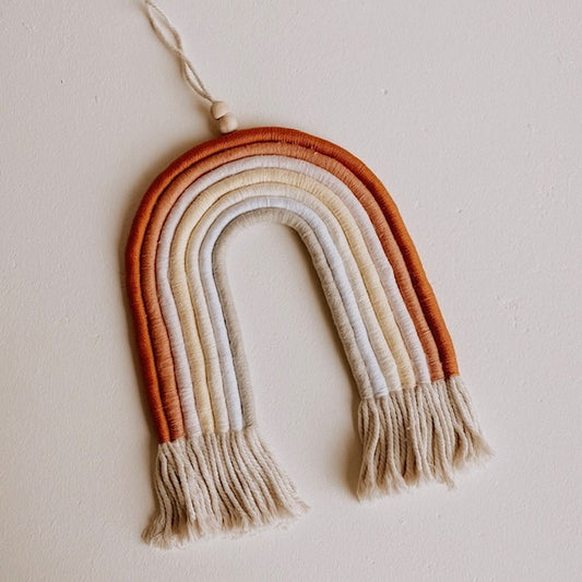 Terracotta Rainbow Wall Hanging